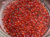 Red GLAM Micro Pearls (Iridescent Finish)