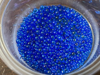 Dark Blue GLAM Micro Pearls (Iridescent Finish)