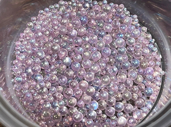 Baby Purple GLAM Micro Pearls (Iridescent Finish)