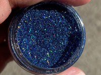 dark blue glitter
