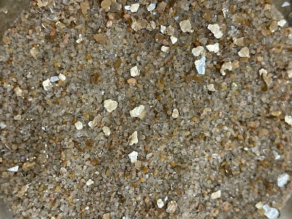 glitter sand